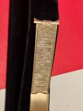 Bulova Accutron watch size 1960s Baldwin gold-filled band adjusts 17.3mm to 20mm