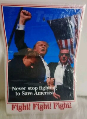 16 Sheets Trump 2024 Iron On Transfers - DTF Ready Heat Transfer Vinyl For T-Shirts