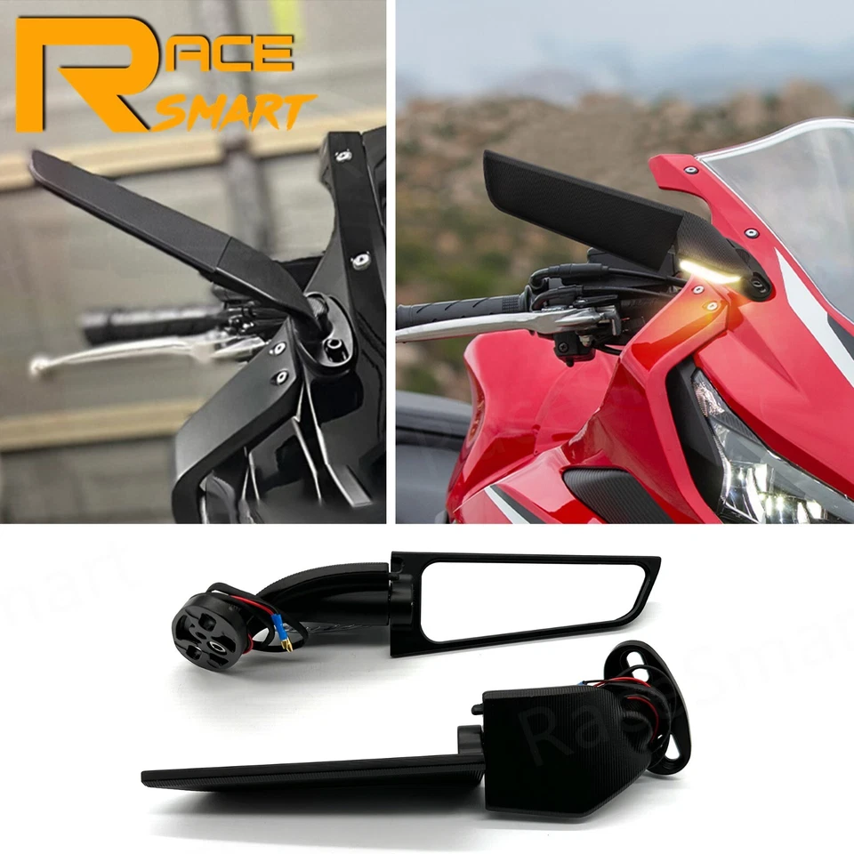 Rear View Side Mirror For Aprilia RSV Mille R Factory 2004 2005 / RS125 2010 - Image 3 of 4