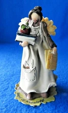 Enesco 1997 Angel of Knowledge Figurine by Cathy Koziol Teacher 4" Tall 