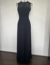 Reiss Navy Blue Full Length Prom Dress BNWT Size UK 4