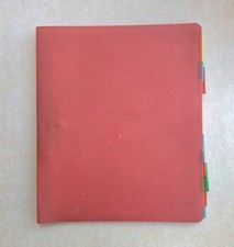 Alcohol n Drug Education Material, '70s Typewritten in Folders, Substance Abuse