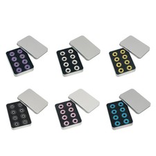 16Pcs Four Wheeled Roller Skate Bearings Replace 608RS-9
