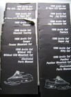 13 Vintage 1990 Arctic Cat Snowmobile Illustrated Parts Manuals