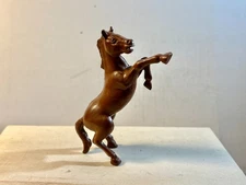 Marx  60mm 1950's rearing brown horse as shown.