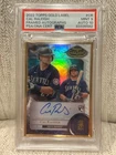 2022 TOPPS GOLD LABEL FRAMED AUTO #CR CAL RALEIGH ROOKIE RC PSA 9/ AUTO 10