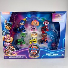 Paw Patrol: The Mighty Movie, Toy Figures Gift Pack, Kids Toys New