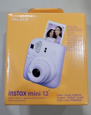 Open Box - Fujifilm Instax Mini 12 Instant Camera - Pastel  Purple
