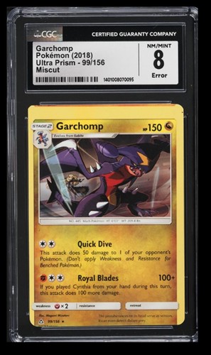 Garchomp graded CGC 8 for sale on eBay