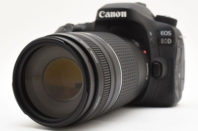 Digital SLR Camera Canon EOS 80D Standard Lens Set / Canon 75-300mm F4-5.6 III