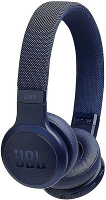 JBL Live 400BT, On-Ear Wireless Headphones, Blue