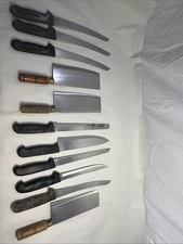 Lot of 11Kitchen Knives Various Brands and Styles (lot 6)