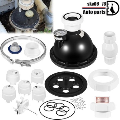 For Zodiac Pool Cleaner 5-9-2000 Caretaker Complete 5Port Water Valve Rebuid Kit