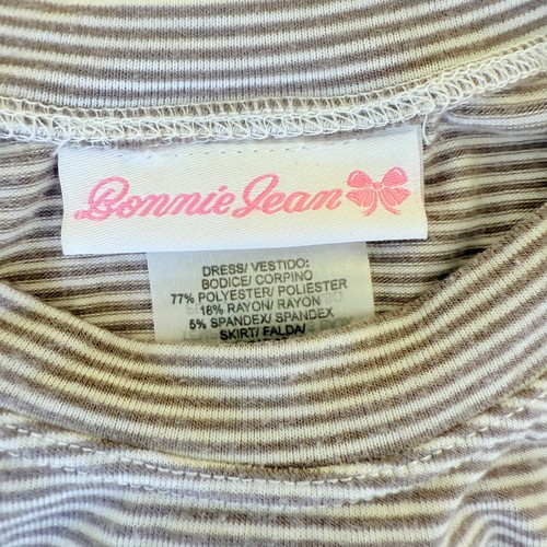 Bonnie Jean Girls Vintage-Inspired Floral Tulle, Lace, & Knit Lined Dress 4T - Picture 7 of 11