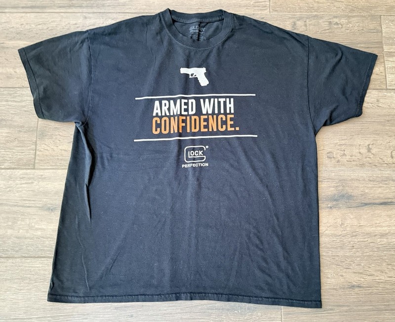 Armed With Confidence official Glock T-shirt size XL