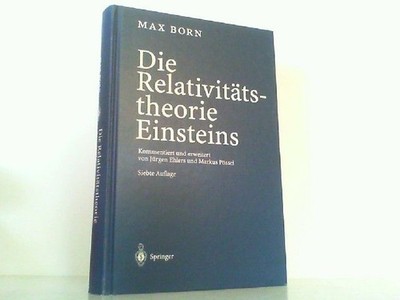 Die Relativitaetstheorie Einsteins. Born, Max: