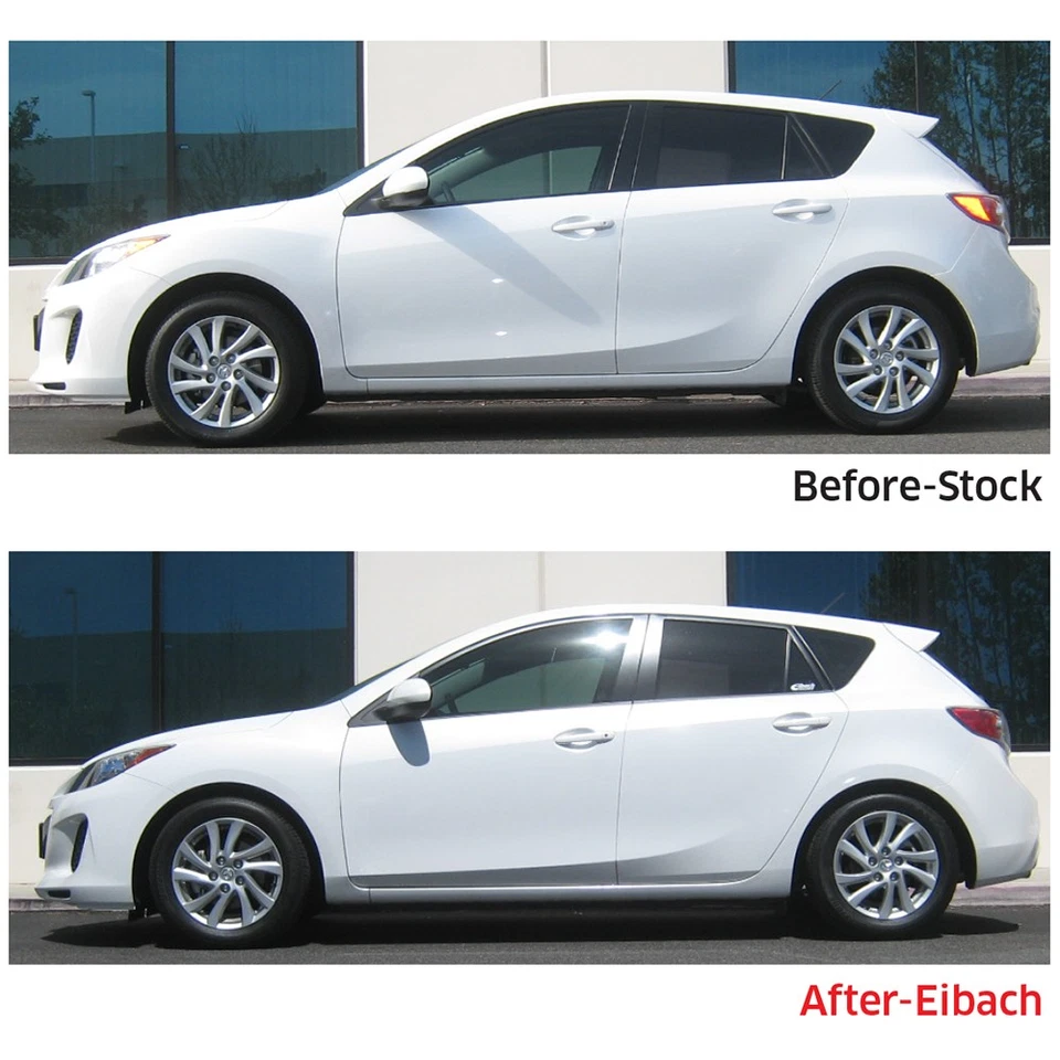 Kit de muelles reductores delanteros y traseros Eibach 5553.140 PRO-KIT para Mazda 3 2010-13 Foto 3 de 4