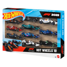 2026 HOT WHEELS 10 PACK  2025  F1  FORMULA 1 RACING TEAM  SET