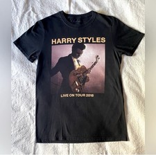 Harry Styles 2018 Live on Tour Concert T-Shirt Size Small Black