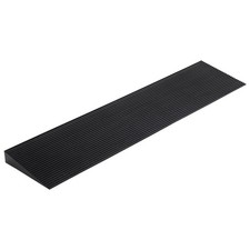 Threshold Ramp 1.6" Rise, 35.4" Wide Non-Slip Rubber Door Entry Ramp Doorways...