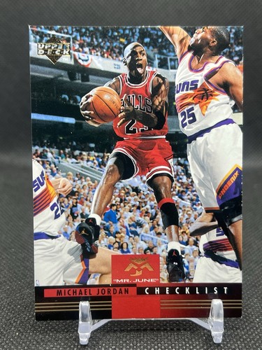 Michael Jordan #MJ5 1993 Upper Deck Mr. June card