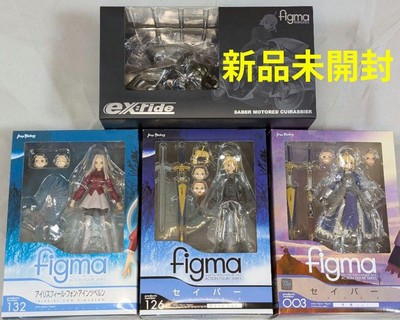 Figma Fate Zero Figure Set of 4 Saber Kiritsugu Lancer Rider Japan