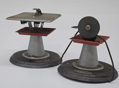 Wilesco Steam Engine Toy  And Table Saw Germany-untested