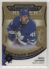 2020 Upper Deck Ultimate Collection Introductions Gold 14/49 Mikko Lehtonen um0
