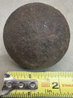 Antique Cast Iron Cannon Ball Cannonball Projectile 2.25” - 1lb 14 Ounces