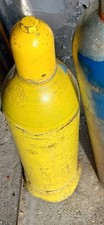 1x Schwei&szlig;gas-/Druckgasflasche 20 L Acetylen gelb Halb Voll Alt