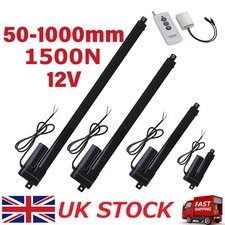 1500N Electric Linear Actuator Motor 12V 2inch~40inch Waterproof Remote Optional