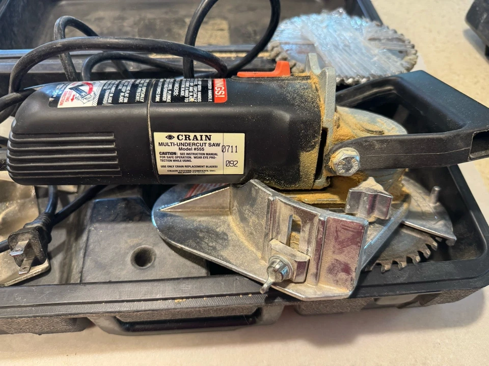 Crain #555 multi-undercut saw. Professional Grade Jams Saw. - Image 2 of 4