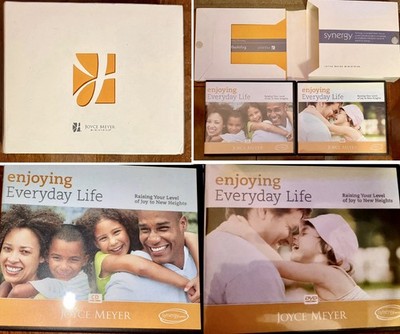JOYCE MEYER SYNERGY EDITION COURSE CHRISTIAN DVD/CD~NEW