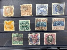 NobleSpirit (CH) Excellent US #112 - #122 F / VF Used = $5,000 CV Pictorials