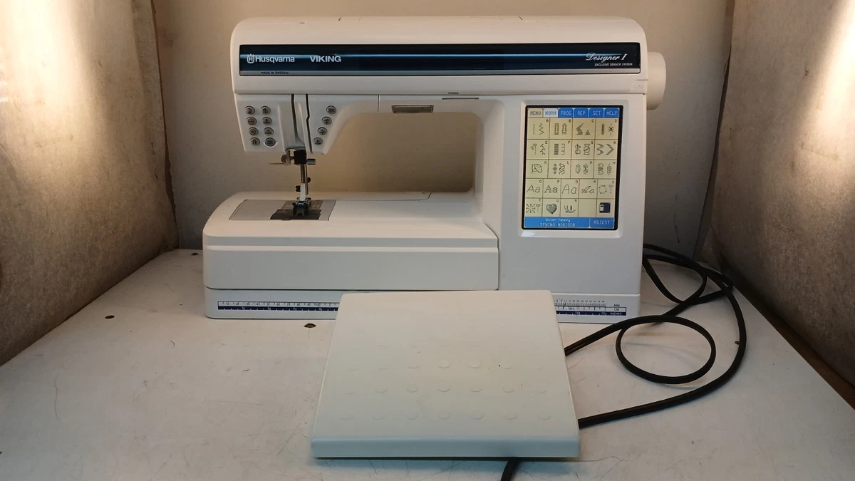 Husqvarna Viking Designer 1 P10 TouchScreen Sewing Machine | eBay