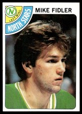 1978-79 Topps Card Hockey Mike Fidler Minnesota North Stars #84 NM