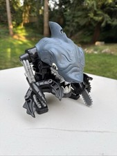 Máscara facial vintage Mattel 1995 Street Sharks Mecho Shark con cabeza