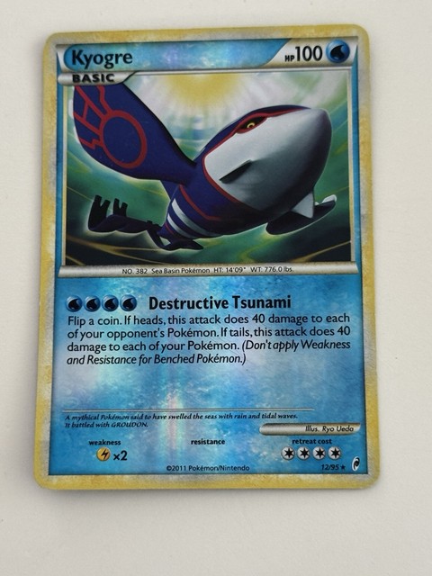 Kyogre [Reverse Holo] #12 (Call Of Legends (2011))