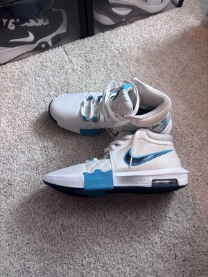 Nike LeBron James Witness 8 EP White ''Dusty Cactus'' Obsidian Men s Size 8