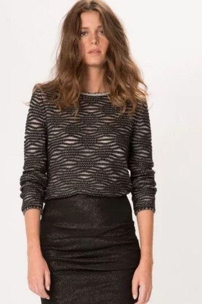 Women Maje Sweater Black