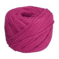 328Ft Jute Schnur, 2Mm Gartenschnur Seil Farbige Pflanzenschnur Kordel Rosarot