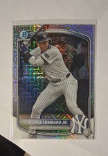 2025 Bowman Chrome - Prospects George Lombard Jr. #BCP-164 Mojo Refractor (RC)