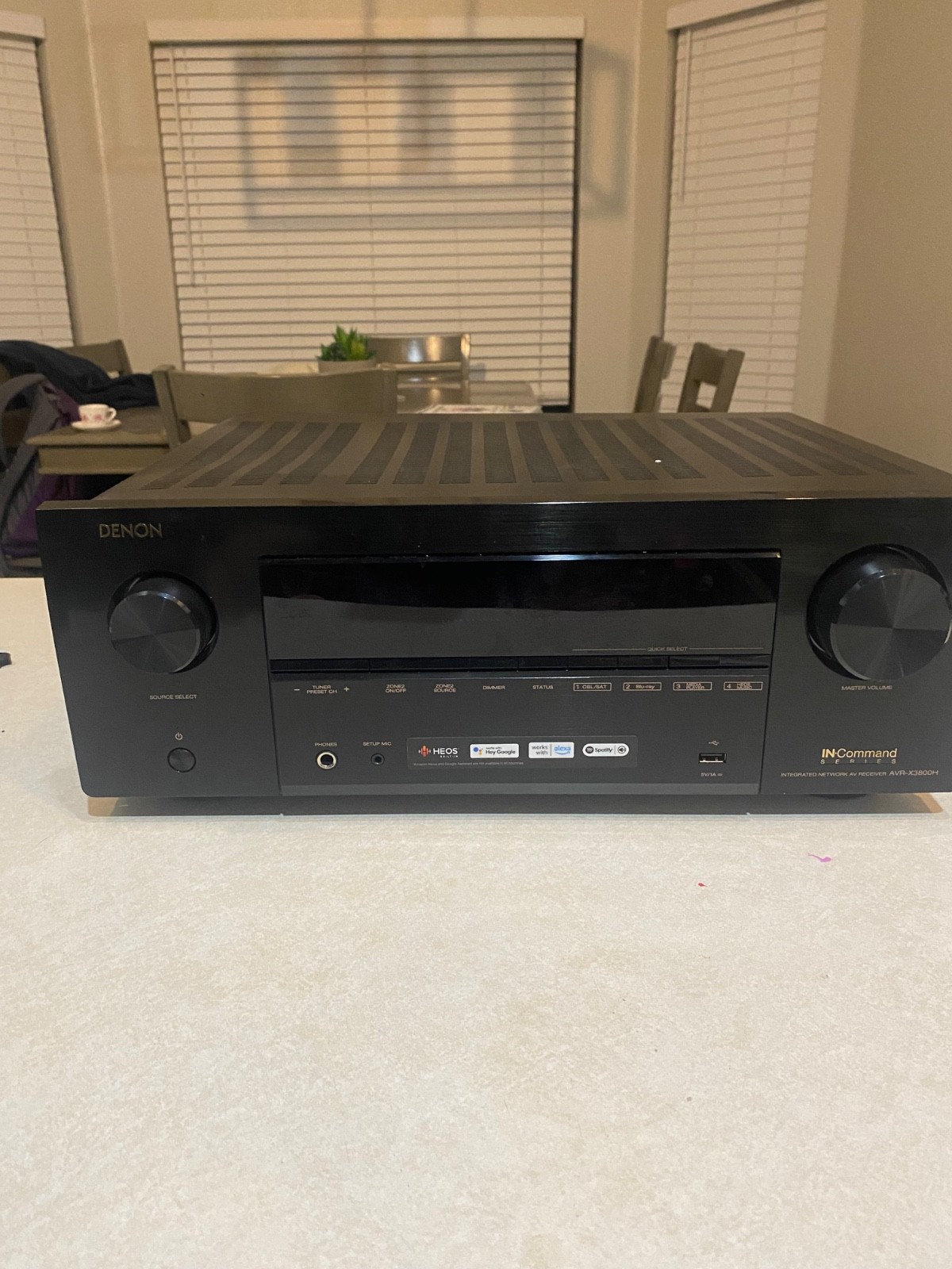Denon AVR-X3800H 9.4 Channel Home Theater AVR Receiver(Damaged)