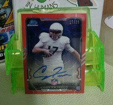 2015 Bowman Chrome Rookie Red Wave Refractor /25 Cody Fajardo #RCRA-CF Auto SSP