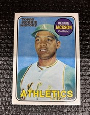 2018 Topps Archives #260 Reggie Jackson Topps Rookie History Oakland Athletics