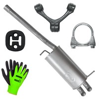 Auspuff EndschaldäMpfer Endtopf FüR Vw Caddy 3 2K 1.9 Tdi 2.0 Tdi (2004-2015)