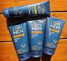 4pc Avon Shave Gel ~ Avon Care Men Essenstial 150ml ~ Soothing with Aloe  Vera  79.93 per litre