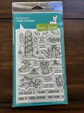 Lawn Fawn Christmas In The Desert Rubber Stamps Simon Says Stamptember NEW