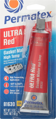 Ultra Red RTV Silicone Gasket Maker High Temp Engine Sealant 3oz