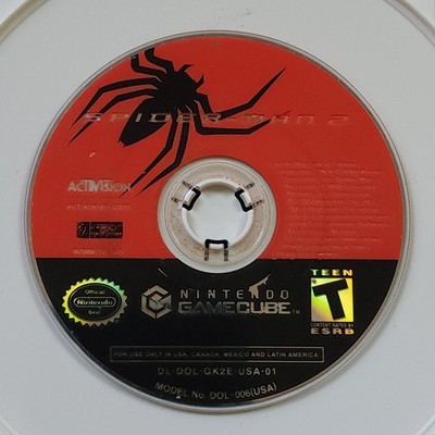 Spider-Man 2 GameCube NTSC-U/C Tested Black Label